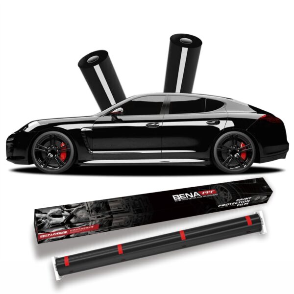 TPU-BRIGHT BLACK Series Paint Protection Film 6.5MIL